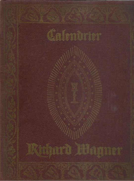 CALENDRIER RICHARD WAGNER