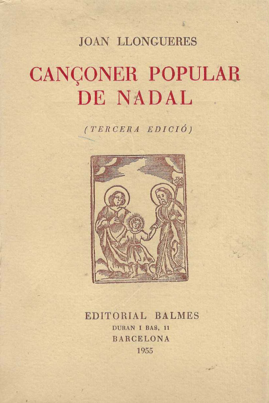 Cançoner popular de Nadal.