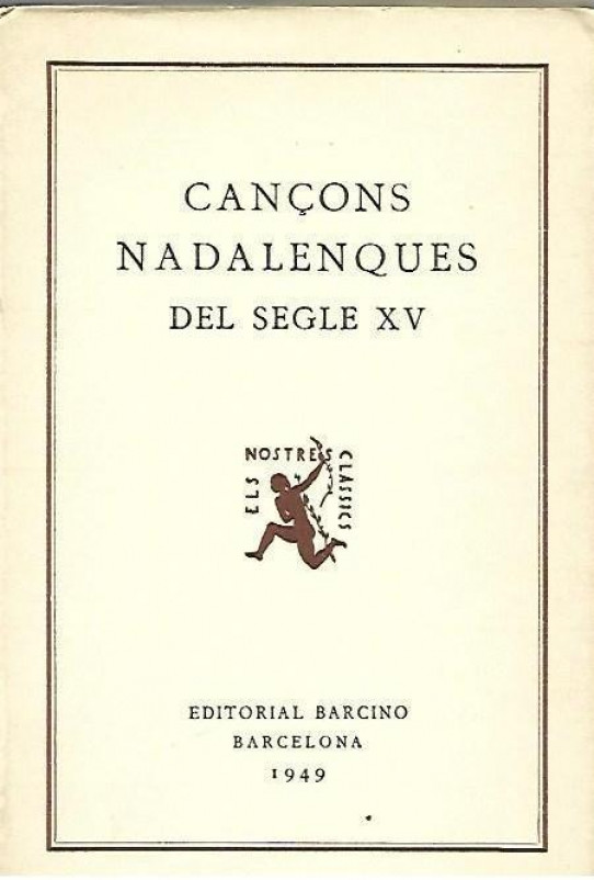 CANÇONS NADALENQUES DEL SEGLE XV