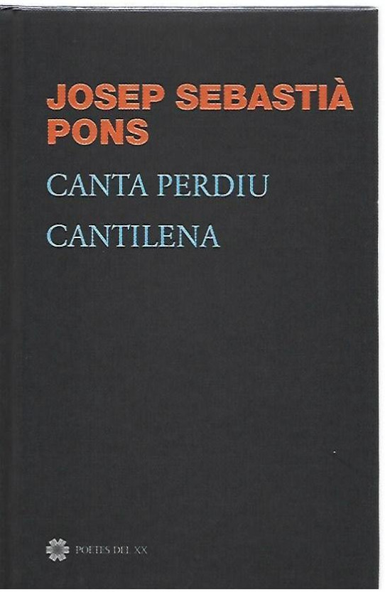 CANTA PERDIU.  CANTINELA   (Josep Sebastià Pons)