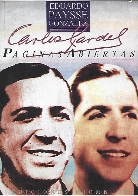 CARLOS GARDEL. PAGINAS ABIERTAS