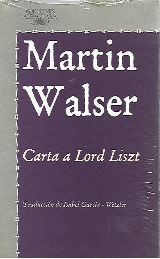 CARTA A LORD LISZT