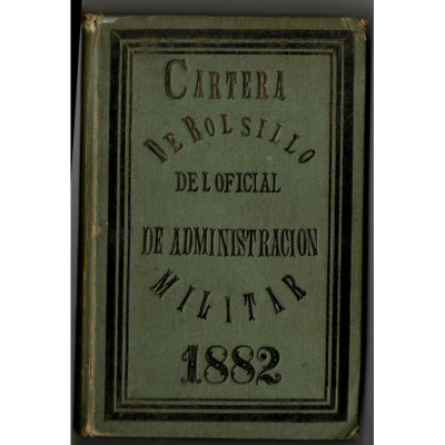 Cartera de bolsillo del oficial de Administracion militar /  J.M. y R.