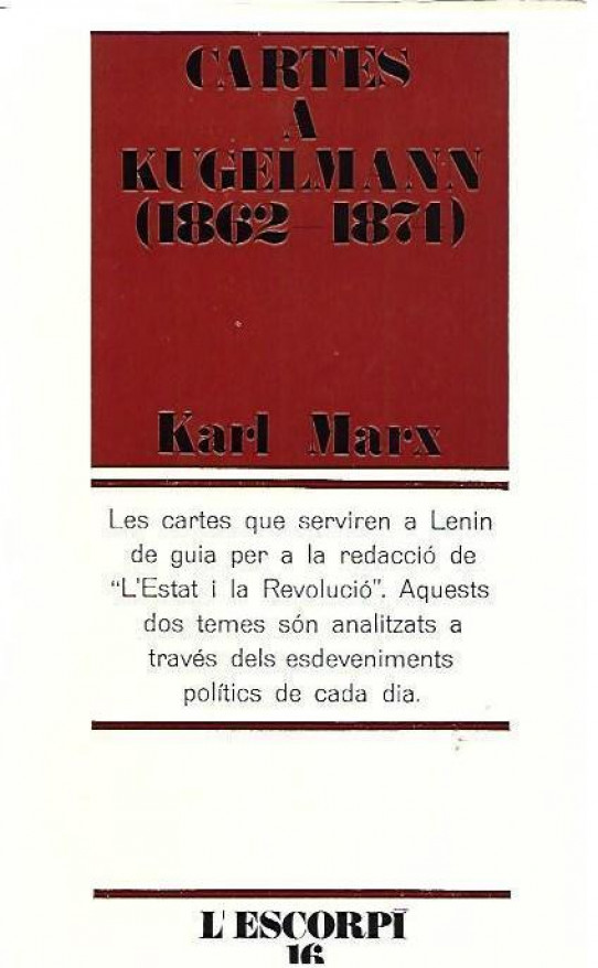 CARTES A KUGELMANN (1862-1874)