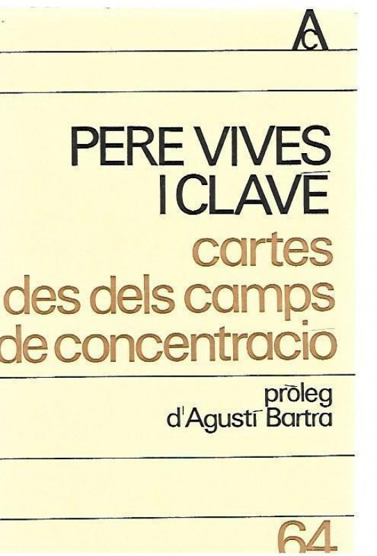 CARTES DES DELS CAMPS DE CONCENTRACIO