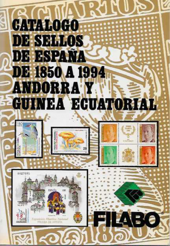 Catálogo de sellos de España de 1850 a 1994, Andorra y Guinea Ecuatorial.