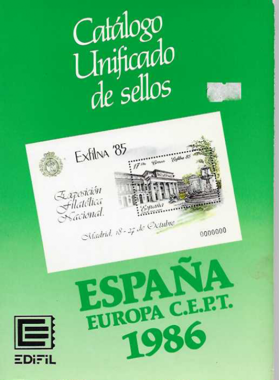 Catálogo unificado de España Europa C.E.P.T. / EDIFIL