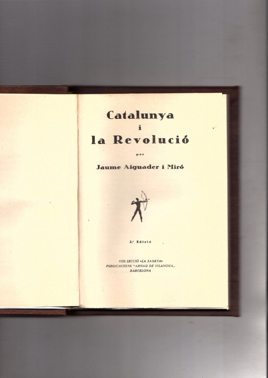 CATALUNYA I LA REVOLUCIÓ