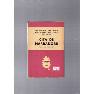 Cita de Narradors / Autors diversos