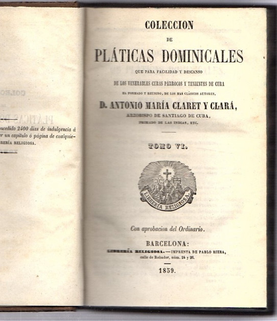 COLECCION DE PLÁTICAS DOMINICALES TOMO VI