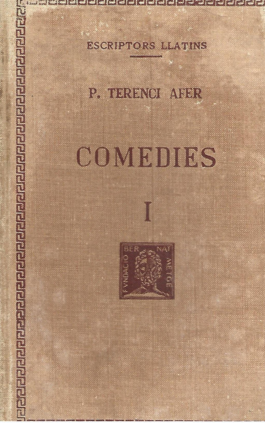 COMEDIES 4 Vols. (P. Terencia Afer)