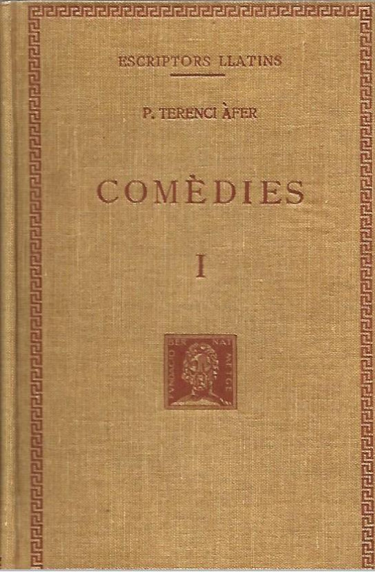 COMEDIES 4 Volums  (P. Terencia Afer)