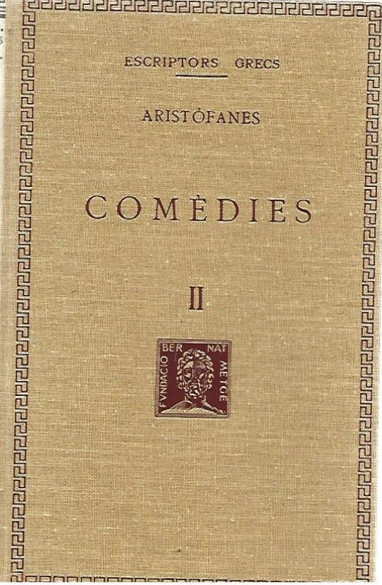 COMEDIES 6 Volums I-II-III-IV-V-VI  (Aristòfanes)