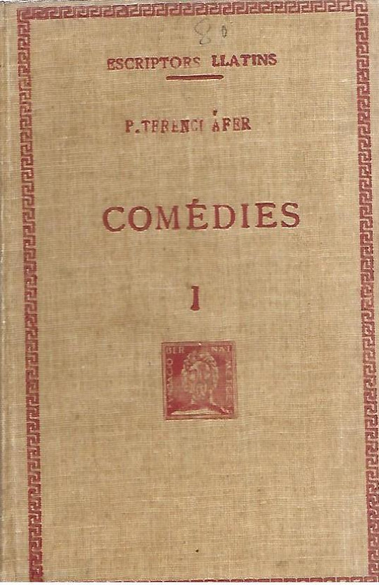 COMEDIES Volum I  (P,Terenci Afer)