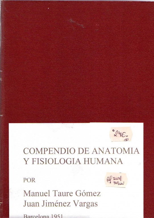 COMPENDIO DE ANATOMÍA Y FISIOLOGÍA HUMANA