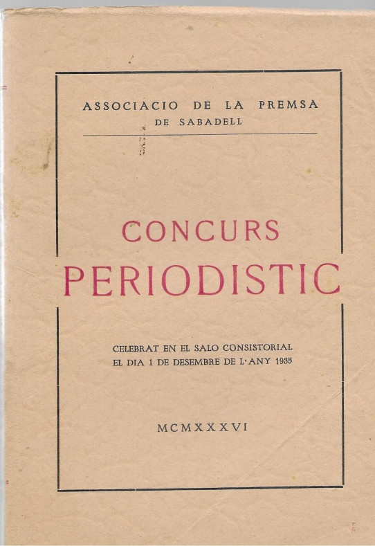 CONCURS PERIODISTIC