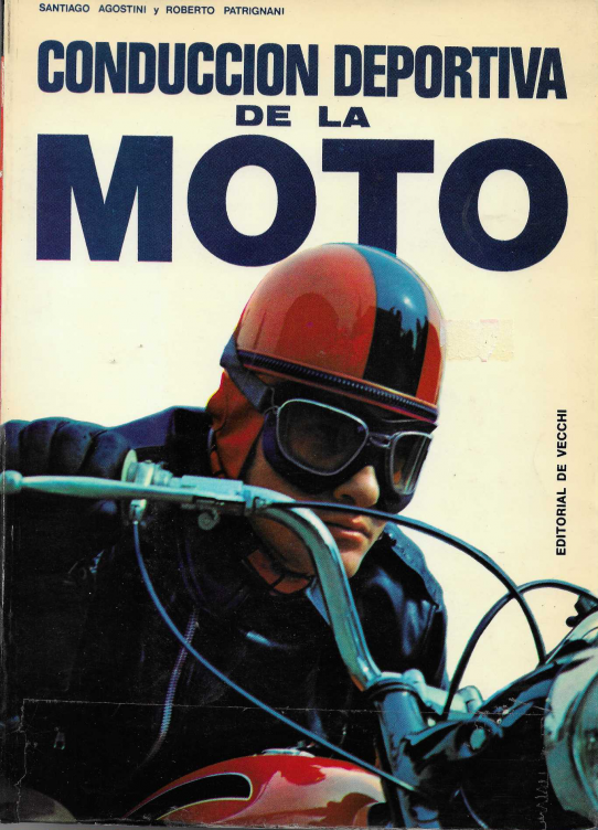 Conducción deportiva de la moto.