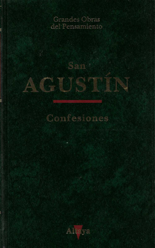 CONFESIONES  (San Agustin)