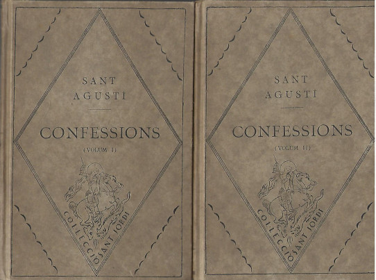 CONFESSIONS DE SANT AGUSTÍ (4 VOLUMS)