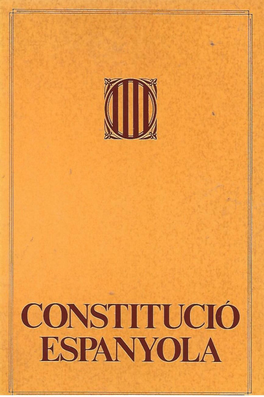 CONSTITUCIÓ ESPANYOLA