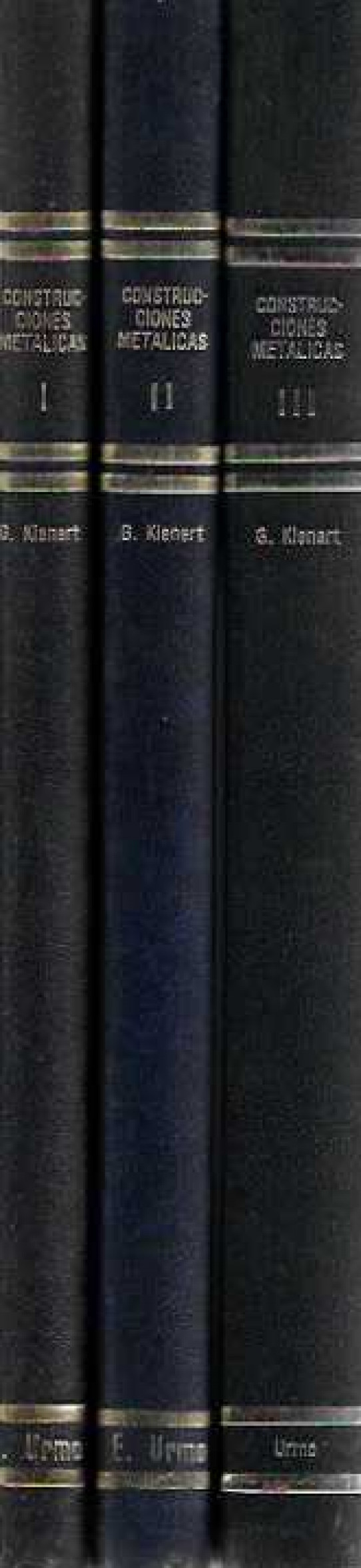 CONSTRUCCIONES METÁLICAS. 3 VOLÚMENES