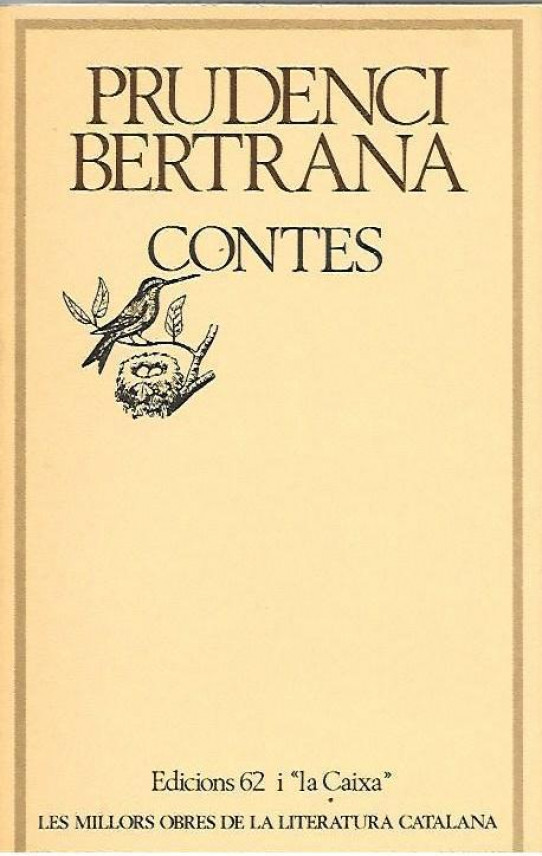 CONTES   (Prudenci Bertrana)