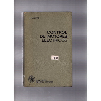 Control de motores eléctricos / R.L. McIntyre