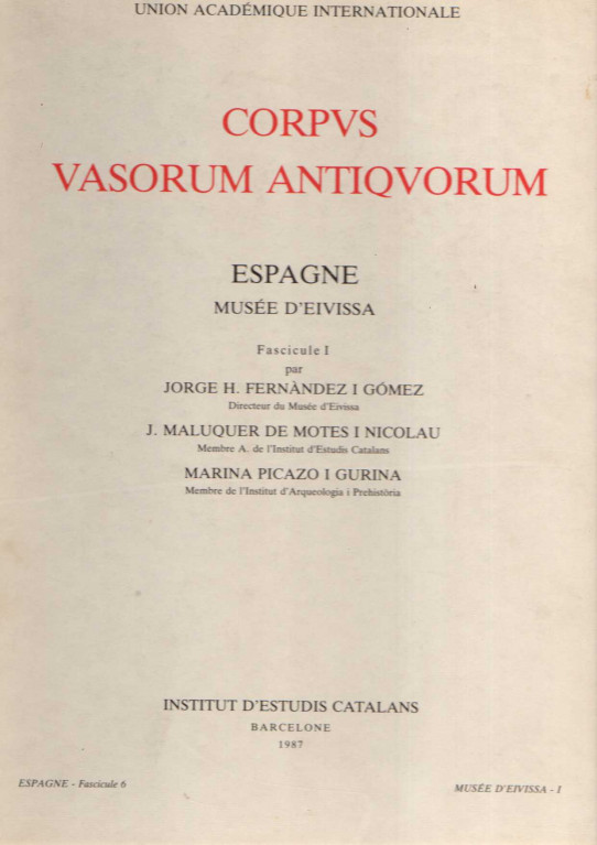 CORPUS VASORUM ANTIQUORUM