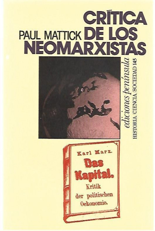 CRITICA DE LOS NEOMARXISTAS