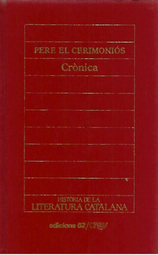 CRONICA  (Pere el Cerimoniós)