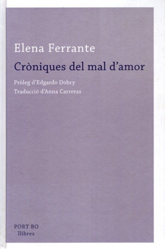 CRÒNIQUES DEL MAL D'AMOR