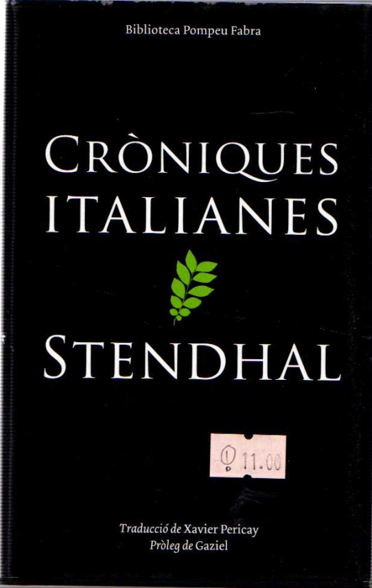 CRÒNIQUES ITALIANES