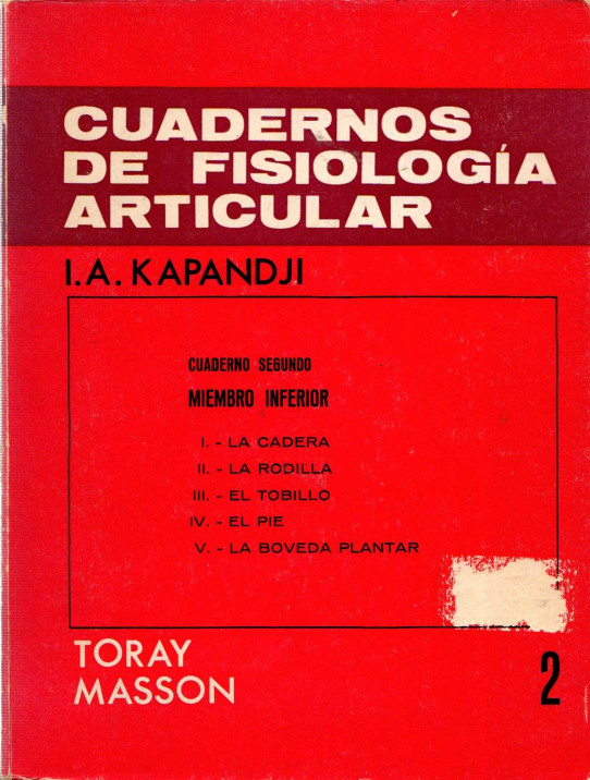CUADERNOS DE FISIOLOGÍA ARTICULAR