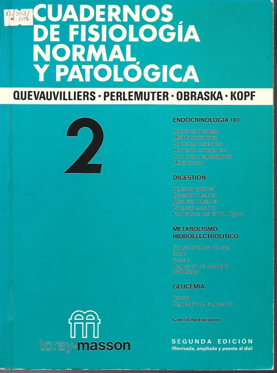 CUADERNOS DE FISIOLOGÍA NORMAL Y PATOLÓGICA VOL.2