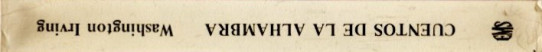 CUENTOS DE LA ALHAMBRA