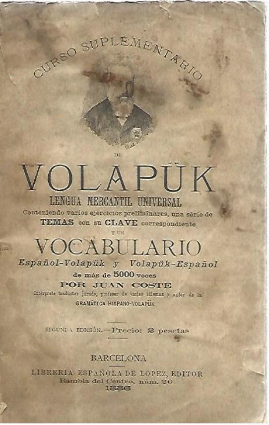 Curso suplementario de VOLAPÜK. Lengua MERCANTIL UNIVERSAL