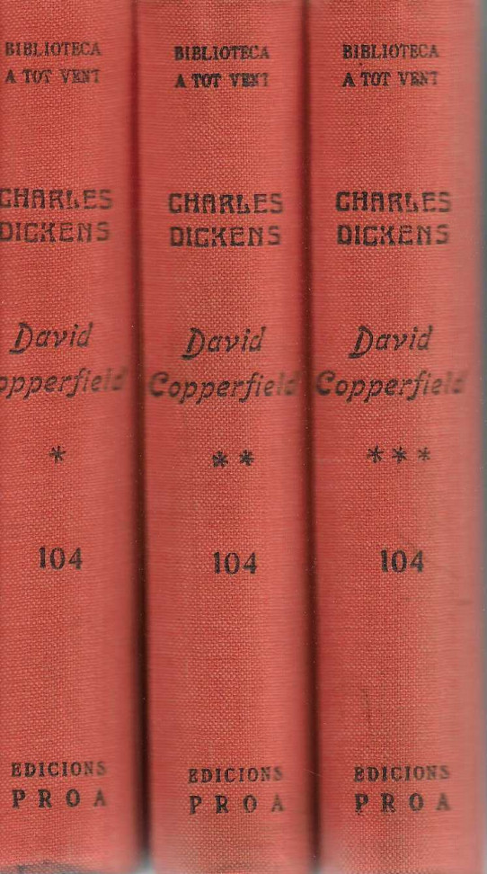 David Copperfield. 3 volums