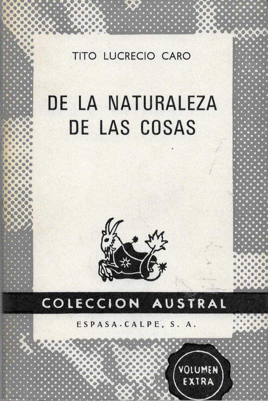 De la naturaleza de las cosas