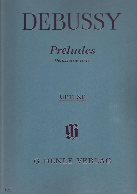 DEBUSSY. PRELUDES Deuxième livre