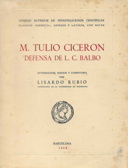 Defensa de L. C. Balbo.