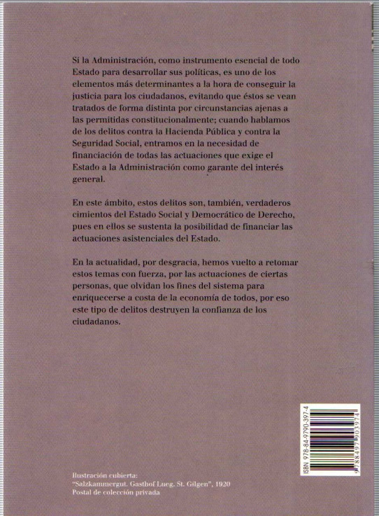 DELITOS CONTRA LA HACIENDA PÚBLICA Y CONTRA LA SEGURIDAD SOCIAL