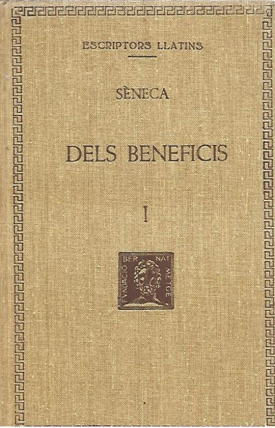 DELS BENEFICIS 2 Volums (Seneca)