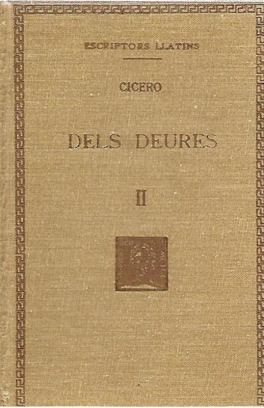 DELS DEURES Volum II  (Ciceró)