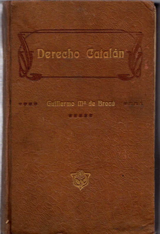 DERECHO CATALÁN