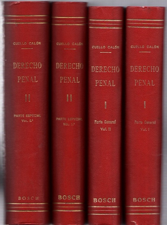 DERECHO PENAL (4 VOLÚMENES)