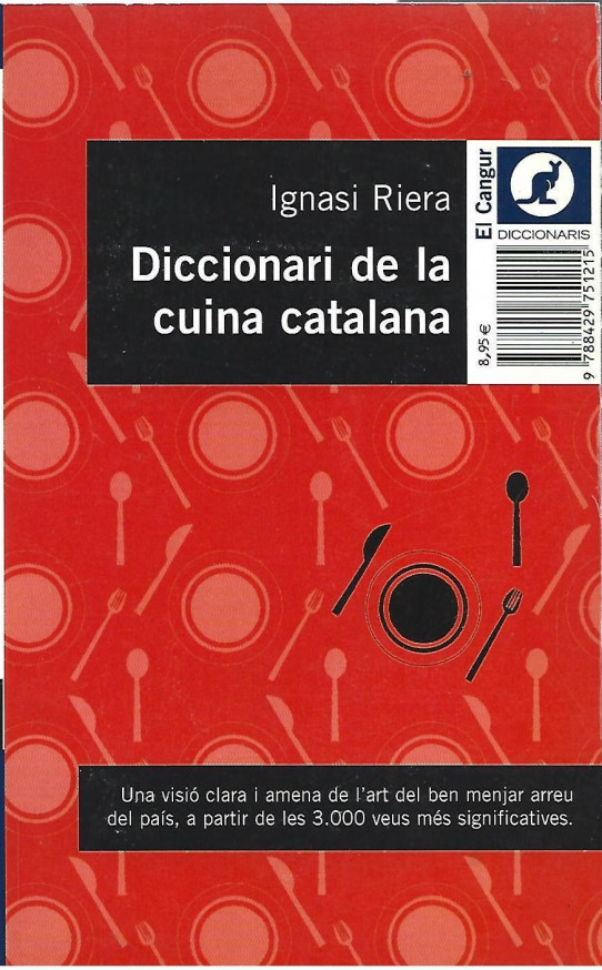 DICCIONARI DE LA CUINA CATALANA