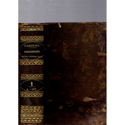 Diccionari de la llengua catalana / Pere Labernia y Esteller