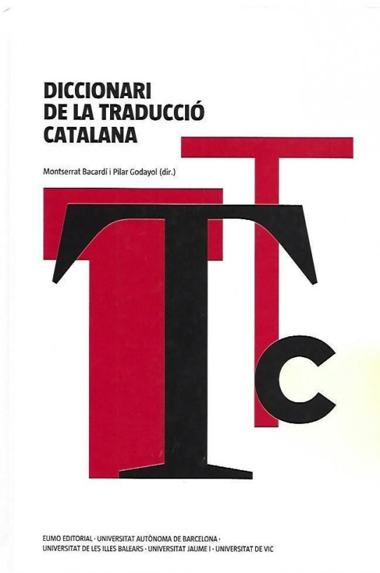 DICCIONARI DE LA TRADUCCIO CATALANA