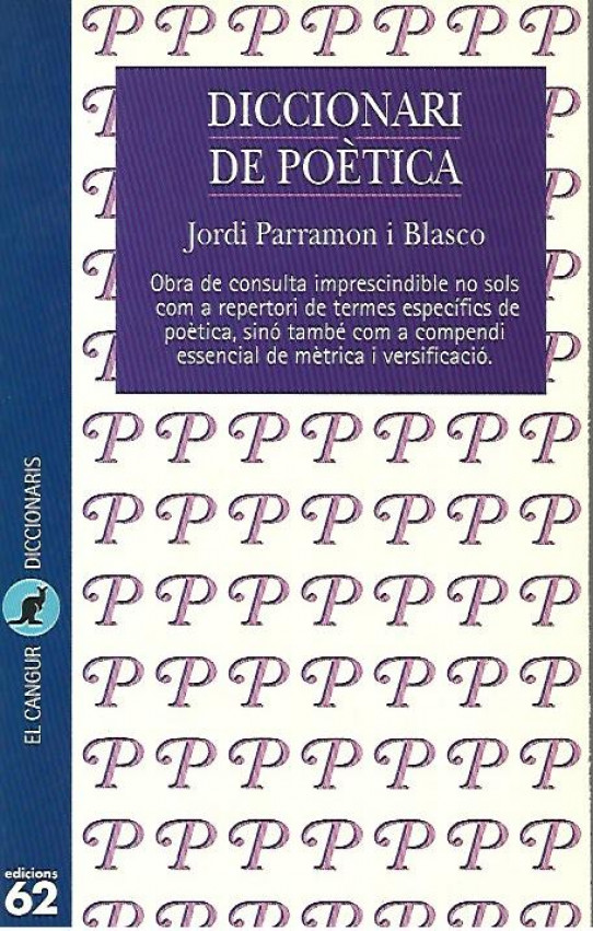 DICCIONARI DE POETICA