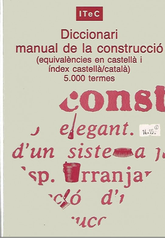 DICCIONARI MANUAL DE LA CONSTRUCCIÓ